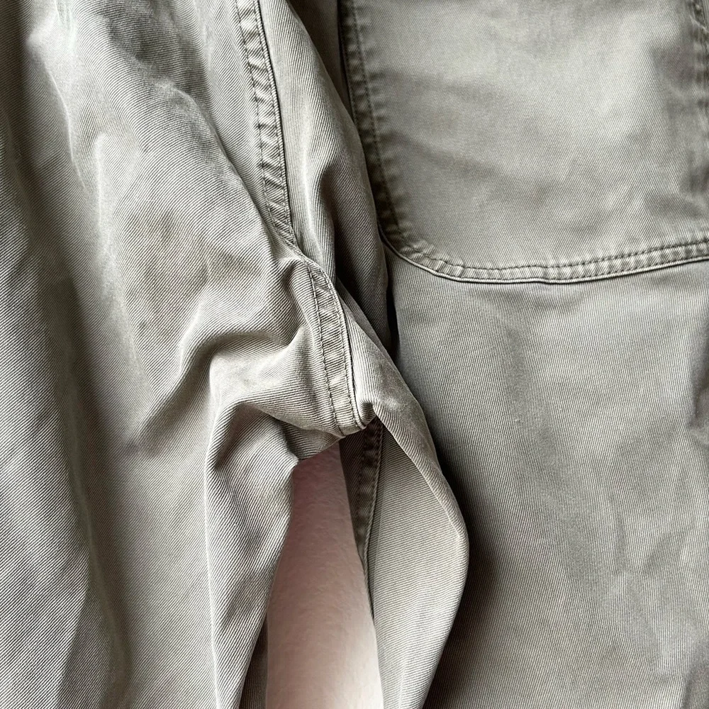 Outerknown Green Organic Cotton Pull On Pants Sz M